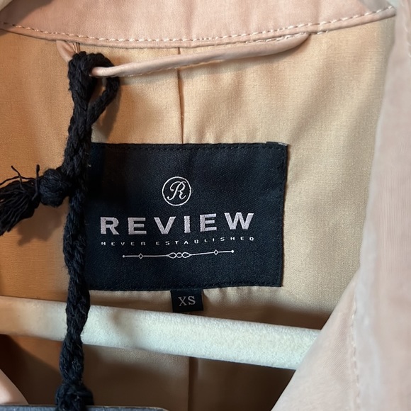 REVIEW oversized trench-coat - Picture 3 of 11